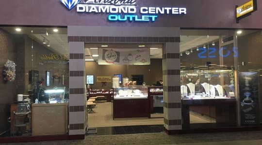 Arizona Diamond Center Tempe showroom at Arizona Mills